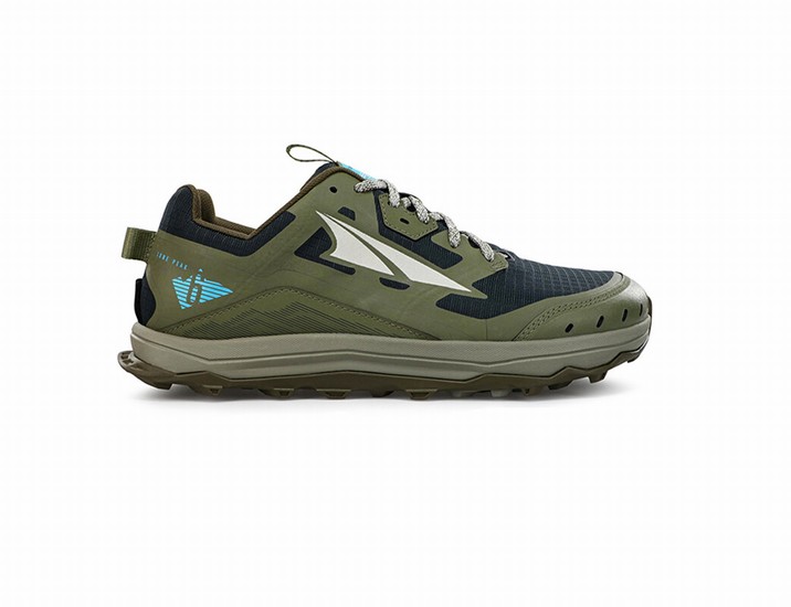 Altra Lone Peak 6 Trail löparskor Herr Olivgröna Svarta | KVI-135298