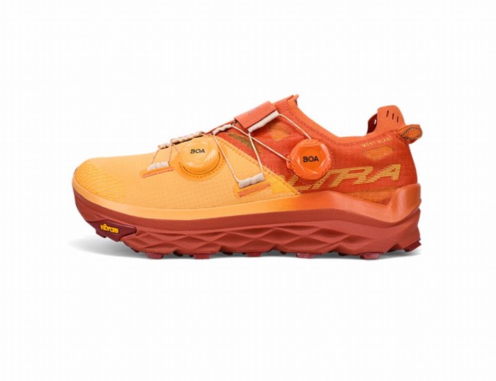 Altra Mont Blanc Boa Trail löparskor Dam Orange | UPJ-196327