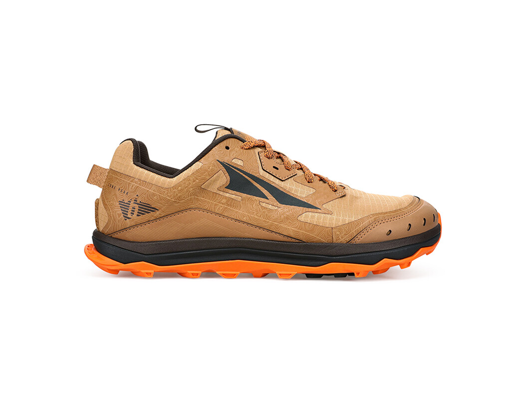 Altra Lone Peak 6 Trail löparskor Herr Bruna Kaffe | ZTG-852109