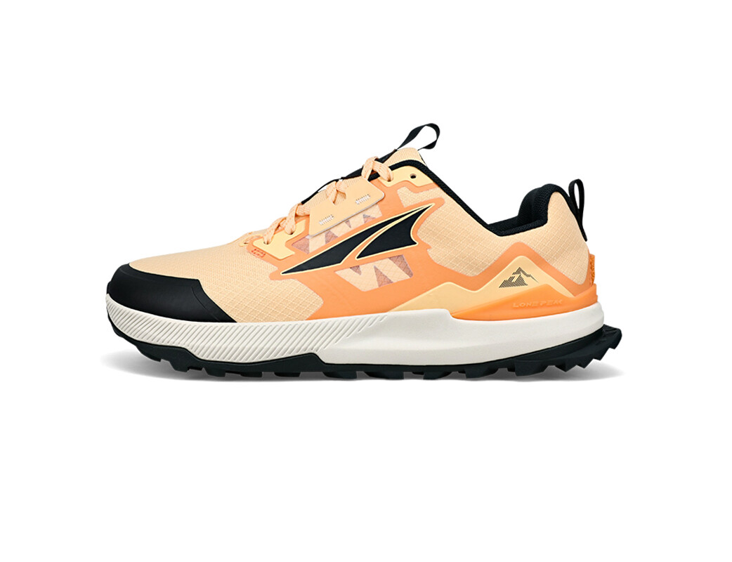 Altra Lone Peak 7 Trail löparskor Dam Orange Svarta | HLR-453016