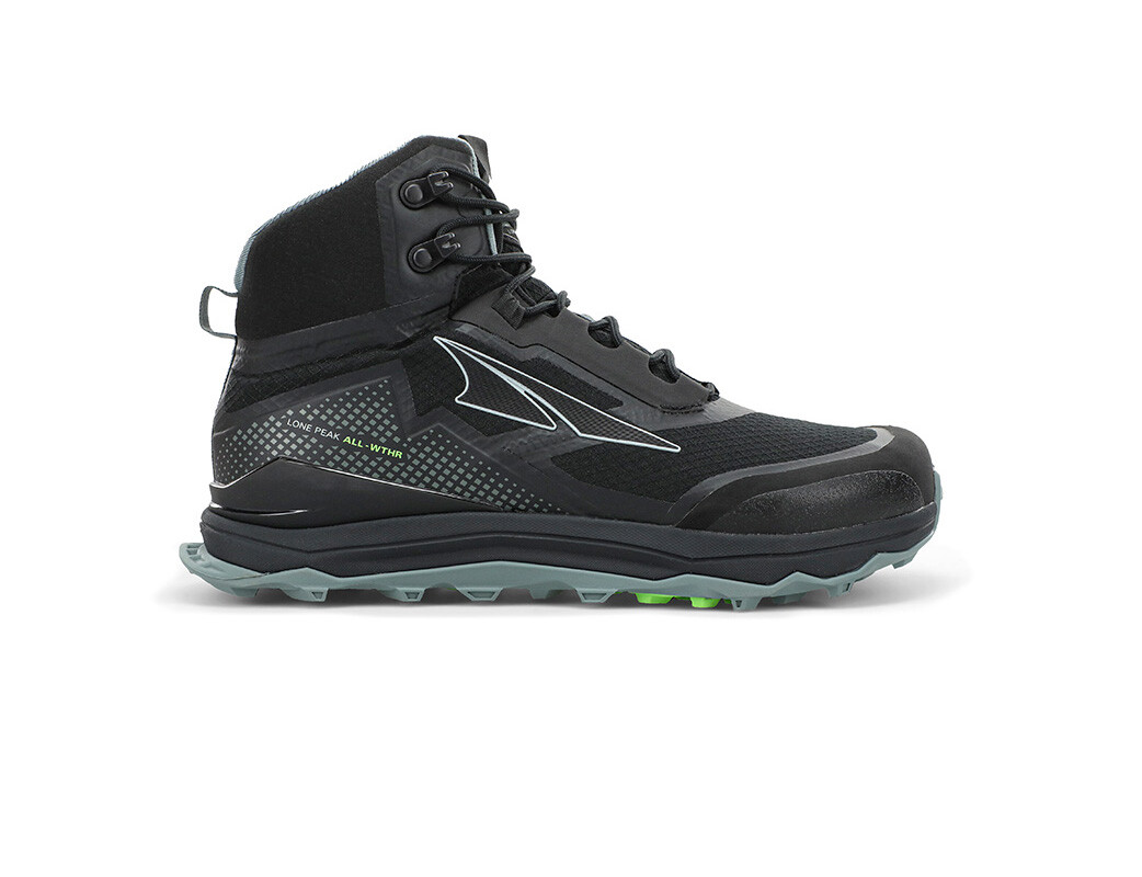 Altra Lone Peak All-Wthr Mid Vandringsskor Dam Svarta | RDI-026835