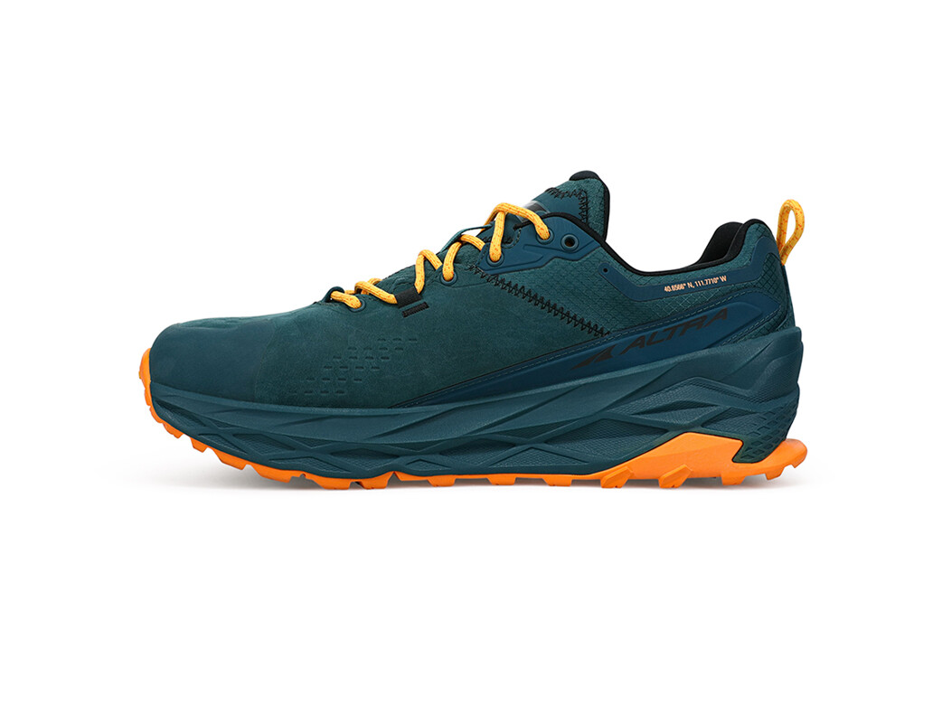 Altra Olympus 5 Low GTX Vandringsskor Herr Mörkturkos Orange | HOU-416709