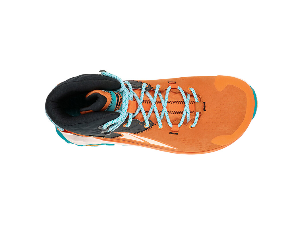 Altra Olympus 5 Mid GTX Vandringsskor Dam Orange Svarta Vita Blå | WBS-834015