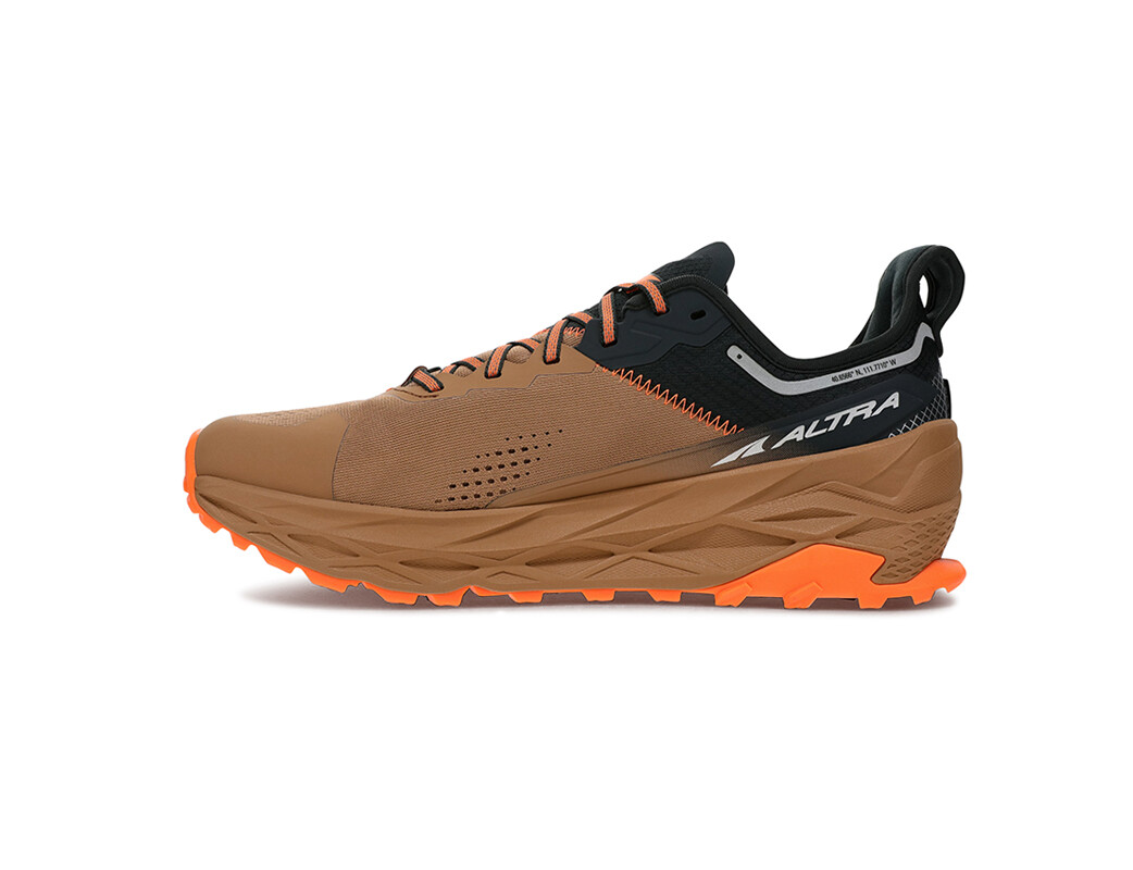 Altra Olympus 5 Trail löparskor Herr Bruna Svarta | YHV-691587