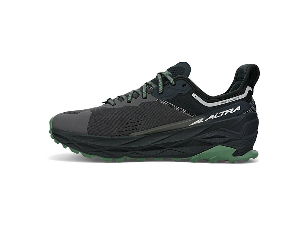 Altra Olympus 5 Trail löparskor Herr Svarta Grå | EZG-738612