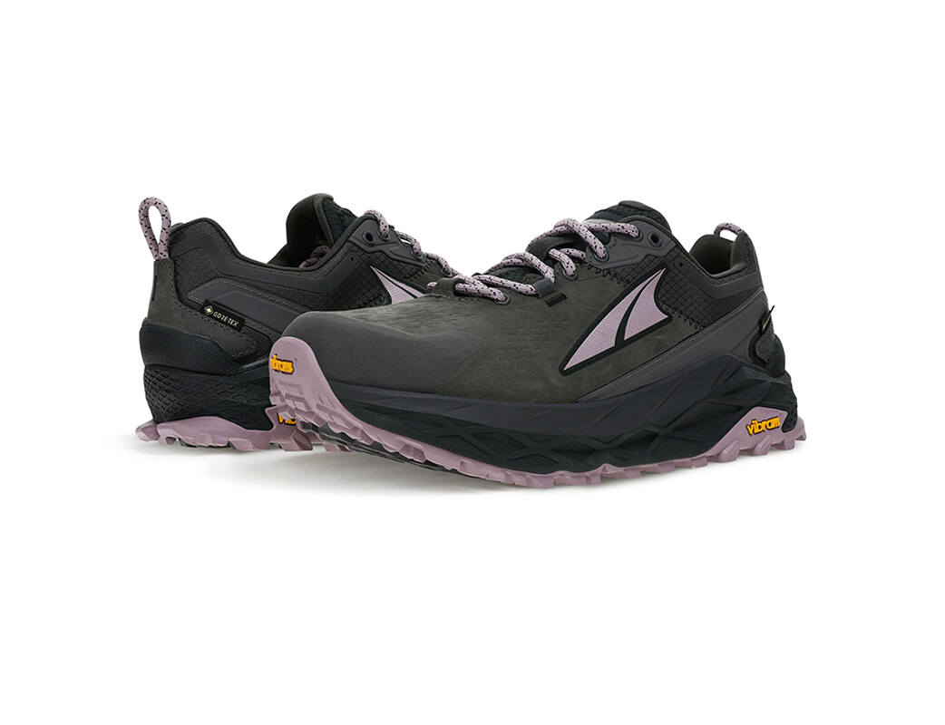 Altra Olympus Low GTX Vandringsskor Dam Svarta Lila | ROD-504813