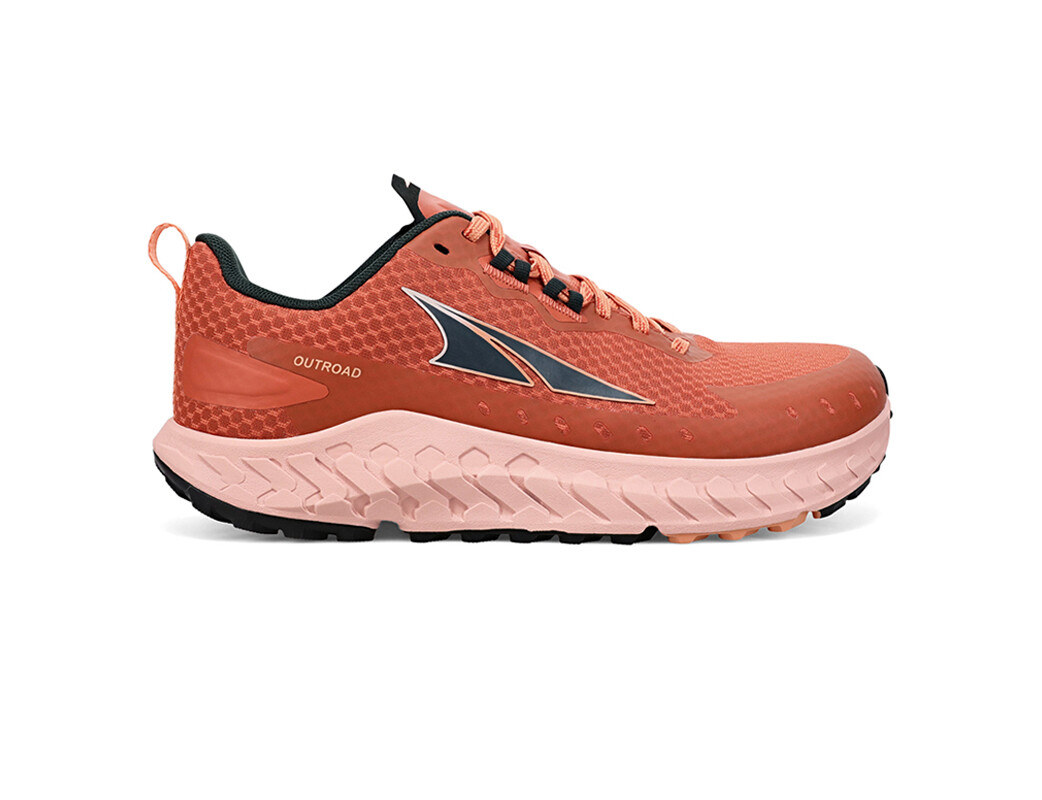 Altra Outroad Trail löparskor Dam Orange | PGQ-085713