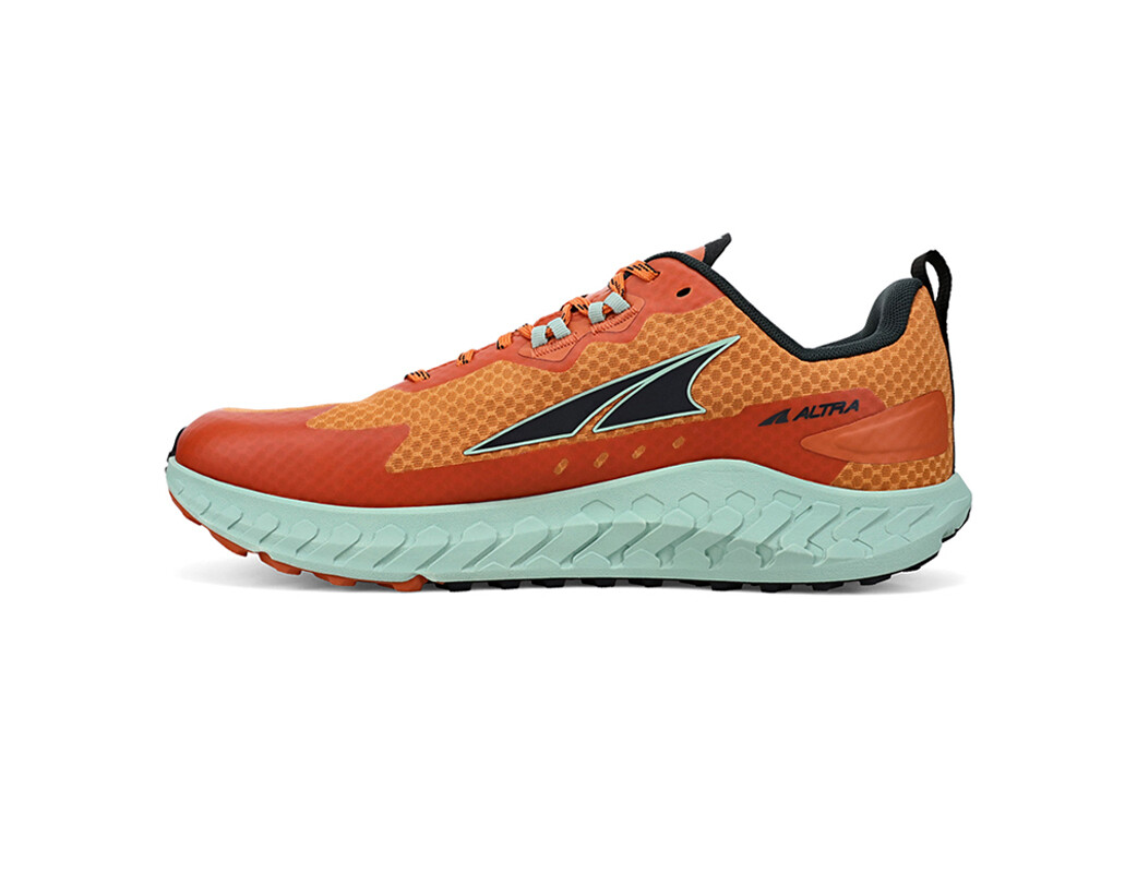 Altra Outroad Trail löparskor Herr Gröna Orange | HTF-245698