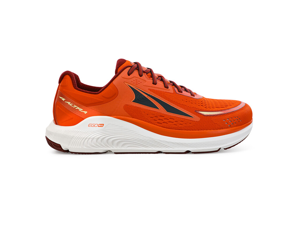 Altra Paradigm 6 Stabila Löparskor Herr Orange Vita | JKY-597348