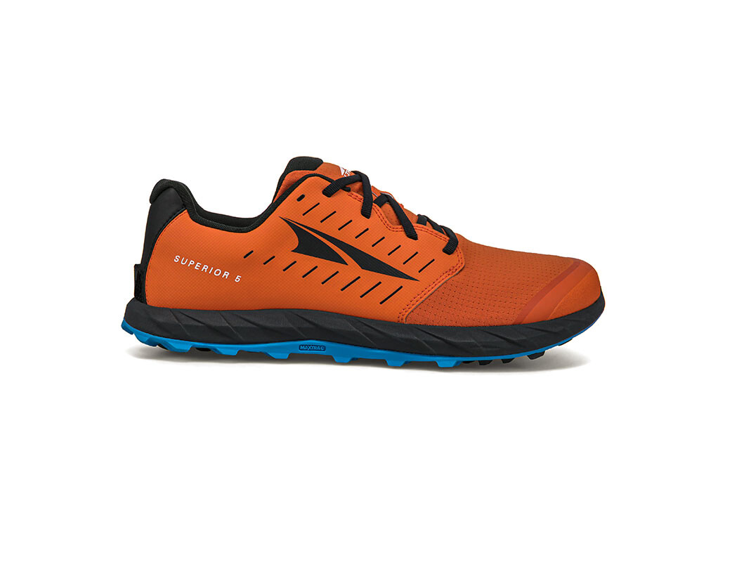 Altra Superior 5 Trail löparskor Herr Orange Svarta | FVD-480136