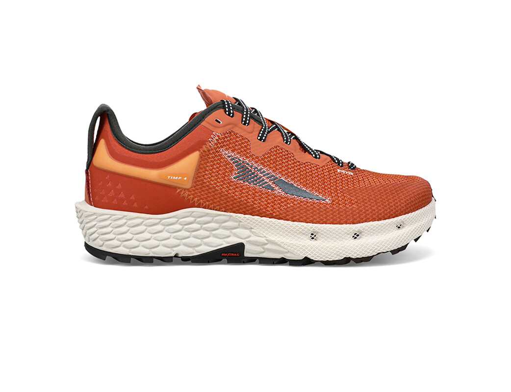 Altra Timp 4 Trail löparskor Dam Orange Vita | DWF-893162