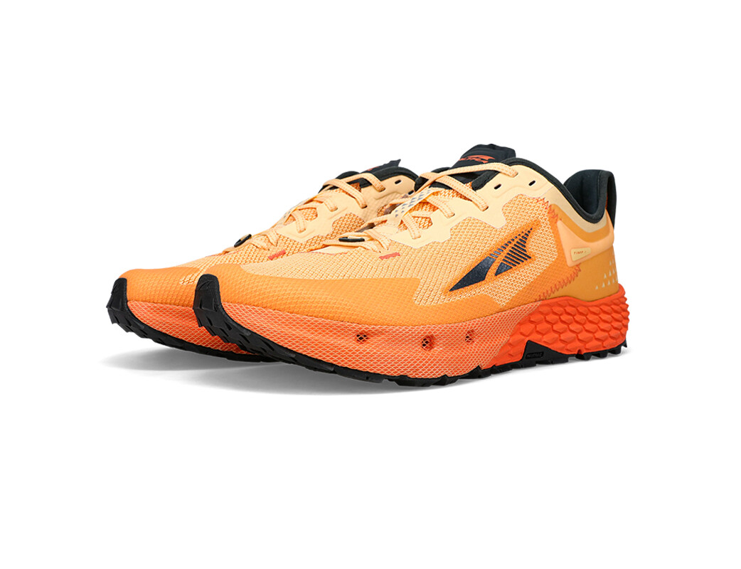 Altra Timp 4 Trail löparskor Herr Orange Svarta | FYX-216348