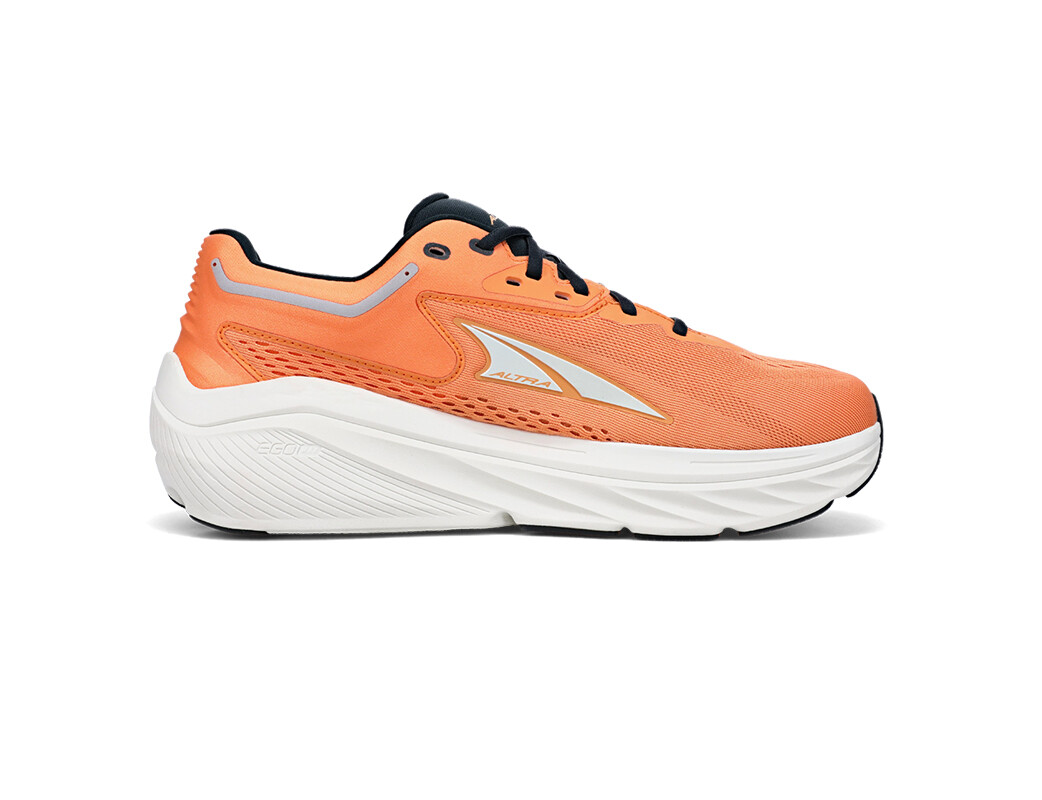 Altra Via Olympus Stabila Löparskor Herr Orange Vita Svarta | OAC-210589